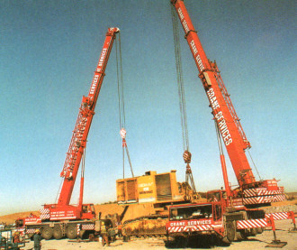 Crane Service Demag AC 395