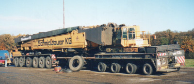 Schmidbauer Gottwald AK  680  verkauft an Sarens 11/1996 (TECMACO-Argentinien) und wieder zurück nach Europa