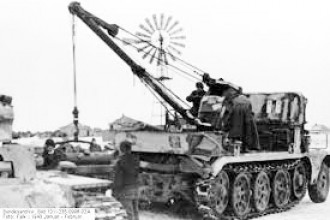 Wehrmacht Krane Famo  Sd.Kfz.9-1