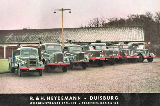 Heydemann Duisburg " Die Bergekolone "