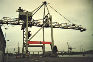 Demag Containerbrücke