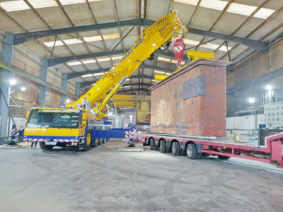 Stoddart Crane Hire Muir of Ord IV6 7WA Schottland Liebherr LTM 1150-5.3