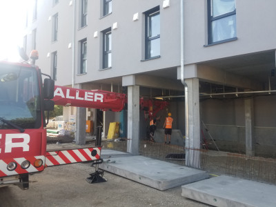 Südkran Saller Hallbergmoos Liebherr LTM 1045 Käfer Parsdorf nicht für jeden Geschmack
