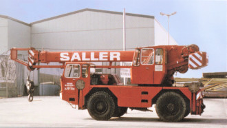 Saller Deggendorf Gottwald AMK 45 mit Montagespitze