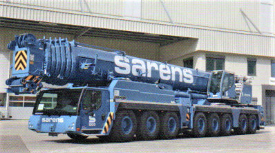 Sarens Liebherr LTM 1450-8.1/LR 112500 uvm