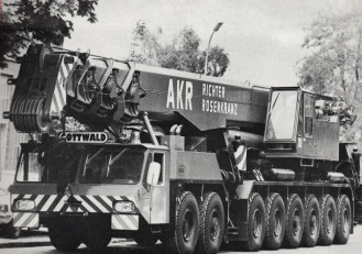 AKR- Richter Recklinghausen  Gottwald AMK 200-8.3/P&H T750/Krupp 220 GMT/5003/1000/Demag HC 90 /Krupp 60 GMT-AT/LT 1080/LT 1045/LT 1100